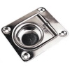 Flush Lift Handle - Spring Loaded - Stainless Steel- 2-9/16" x 2-3/16"