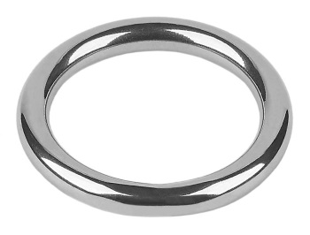 Round Utility Ring - Stainless Steel - 3/16" x 3/4"