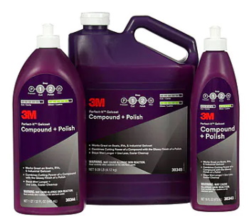3M "Perfect-It" Gelcoat Compound + Polish