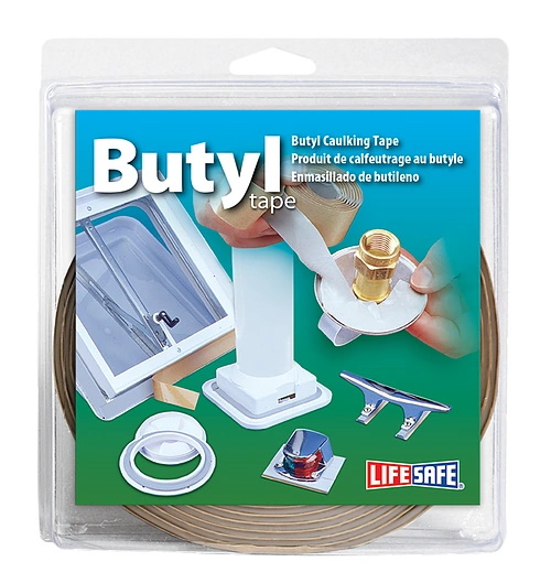 Butyl Caulking Tape 0.75" x 20ft - Gray
