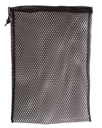 Nylon Mesh Stuff Bag - 15 " x 22" - Black