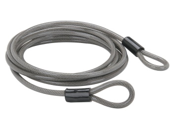 Braided Steel Security Cable - 7 ft. x 3/8 in. 