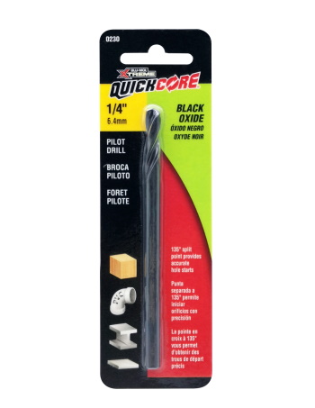 Blu-Mol Xtreme QuickCore 1/4" Pilot Drill
