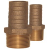 Bronze Pipe to Hose Adapter - Thread Size 1/2"