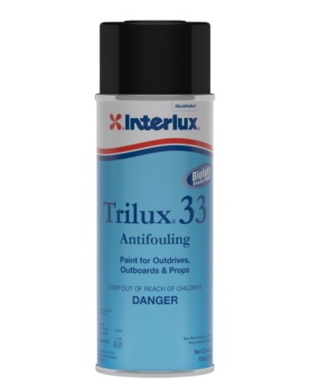 Trilux 33 Aerosol Antifouling Paint - Black