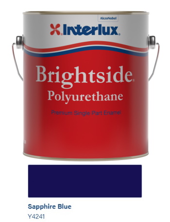 Interlux Brightside&#174; Polyurethane Topcoat - Sapphire Blue - Quart