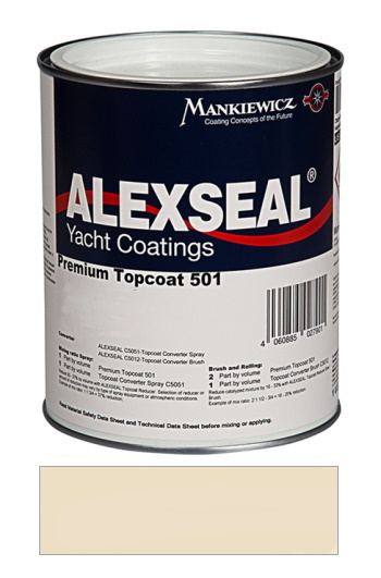Alexseal Premium Topcoat 501 - Cream - Quart