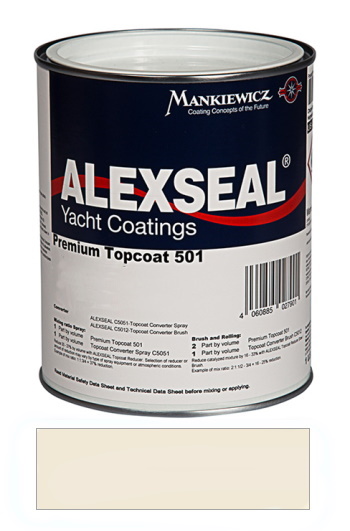 Alexseal Premium Topcoat 501 - Oyster White - Quart