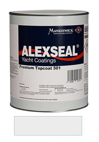 Alexseal Premium Topcoat 501 - Snow White - Gallon