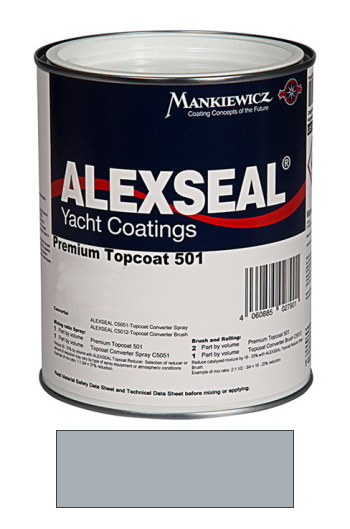 Alexseal Premium Topcoat 501 - Kingston Gray - Quart