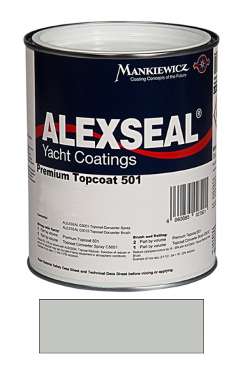 Alexseal Premium Topcoat 501 - Pearl Gray - Quart