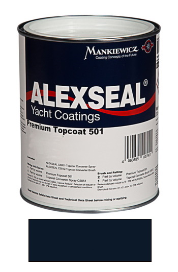 Alexseal Premium Topcoat 501 - Flag Blue - Quart