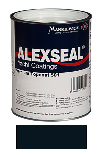 Alexseal Premium Topcoat 501 - Majestic Blue - Quart