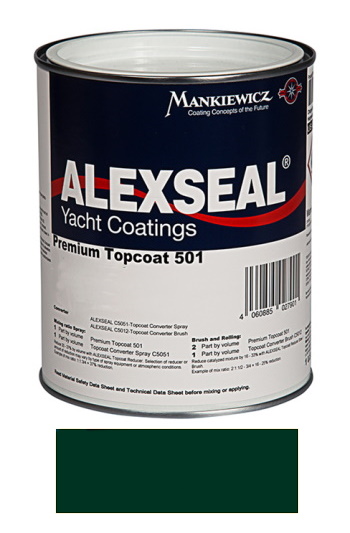 Alexseal Premium Topcoat 501 - Jade Mist Green - Quart
