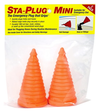 Forespar Sta-Plug Emergency Plug Mini - Pair