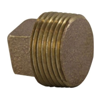 Bronze MNPT Square Head - 3/8"