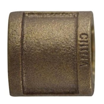 Pipe Coupler - Bronze FNPT - 1-1/2"