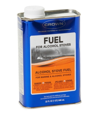 Crown Alcohol Stove Fuel - Quart