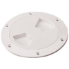 Screw-Out Deck Plate - White - 4"