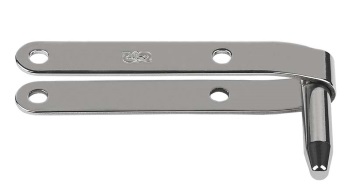 Schaefer Dinghy Pintle - Stainless Steel - Short Pin - 1/2"