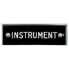 Bernard Identi-Plate - "INSTRUMENT" - Boat System Label