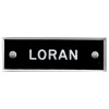 Bernard Identi-Plate - "LORAN" - Boat System Label