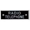 Identi-Plate - "RADIO TELEPHONE"