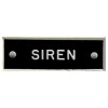 Bernard Identi-Plate - "SIREN" - Boat System Label