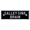 Bernard Identi-Plate - "GALLEY SINK DRAIN" - Boat System Label