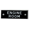 Bernard Identi-Plate - "ENGINE ROOM" - Engine System Label