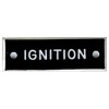 Bernard Identi-Plate - "IGNITION" - Engine System Label
