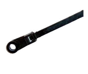 Cable Ties - Screw Mount - 7.5" - Black - Each