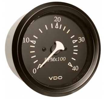 4000 RPM Allentare Programmable Tachometer - Grey Dial