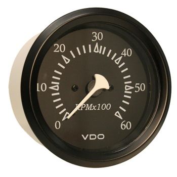 6000 RPM Allentare Programmable Tachometer - Grey Dial