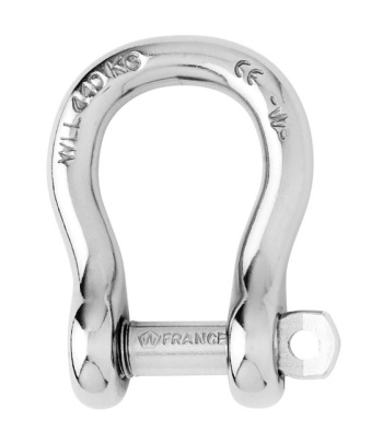 Bow Shackle - Captive Pin - Stainless Steel - 5/32"