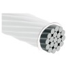 1x19 White Vinyl Coated Stainless Steel - 5/32"-7/32"