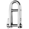 Wichard Key Pin Halyard Shackles with Bar - Stainless Steel