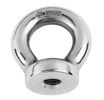 Eye Nut - Metric - HR Stainless Steel - Stock Dia. 25/64" - Thread 13/32"