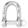 "D" Shackle - Self-Locking - Stainless Steel - 5/32"