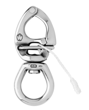 Wichard Quick-Release Snap Shackle - Large Bail - Stainless Steel