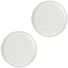 Anchor Magnetic Coasters - White - 2/pack