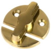 Door Button - Polished Brass