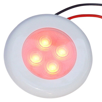 Courtesy Light - Aqua Signal Series 16 "Bogota"- Red LED