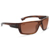 Hobie Mojo Float Polarized Sunglasses - Shiny Brown Wood Grain