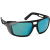 Hobie El Matador Polarized Sunglasses - Satin Black/Grey W. Cobalt Mirror