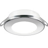 Advanced LED Spring-Mount Stainless Steel Recessed Downlight w/White LEDs - 3"