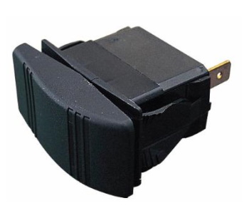 Rocker Switch - Momentary On/ Off /Momentary On - 7 Blades