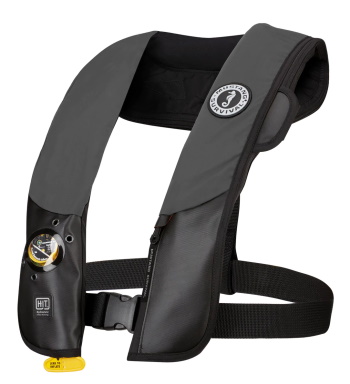 Mustang MD3183 Auto-Inflatable PFD - Gray/Black