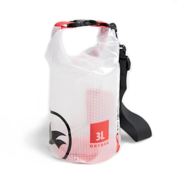 Rooster Roll Top Dry Bag - Red - 3L