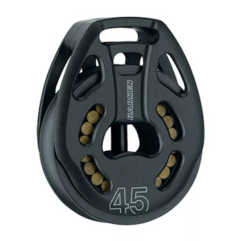 Harken 45mm Single Aluminum Black Magic&#174; AirBlocks&#174; - Loop